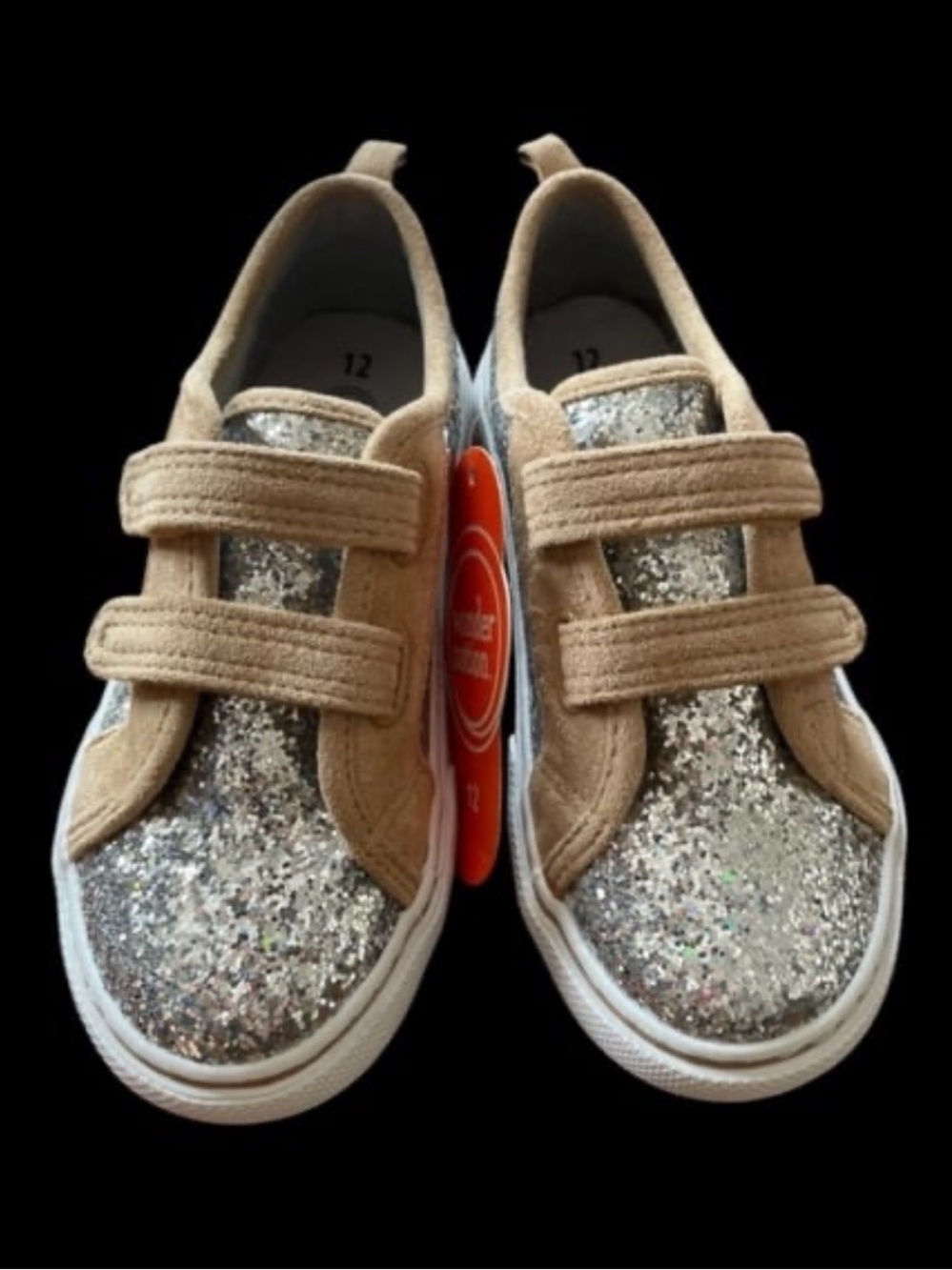 Girls Sz 12 Glitter Sneakers